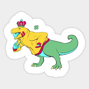 Trex Peace Sticker